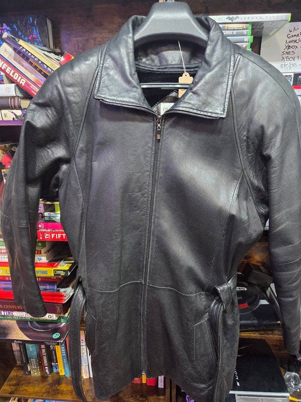 Urban Republic Leather Jacket (Medium 10/12, Black)