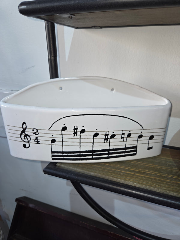 Music Note Glass Holder