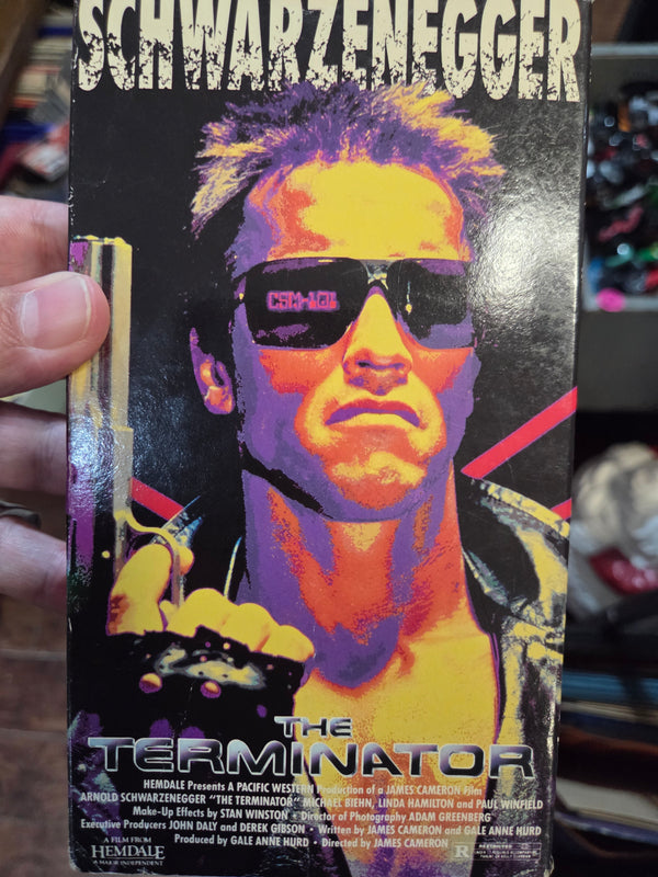 VHS Bundle (John Carpenter Christine & Terminator 1984)