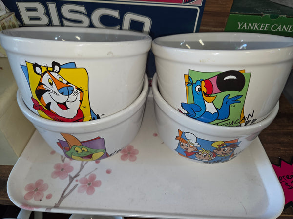 Vintage Cereal Bowls Lot (6 total)