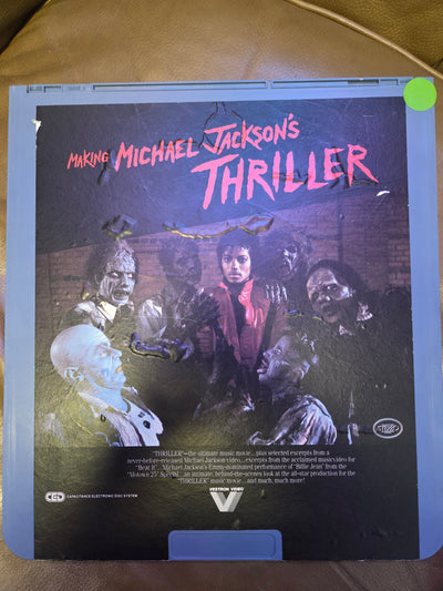 Michael Jackson Thriller Video Disc and VHS Bundle